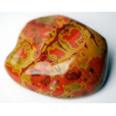 女娲补天七彩通灵宝玉，精品随形，战国红典型标本石，绝品收藏