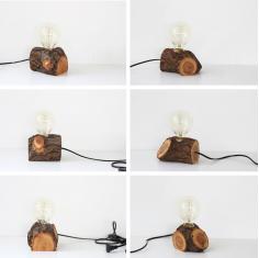 【木髓】木呓赠送灯泡森林创意原木装饰灯简约气氛灯（可调光）