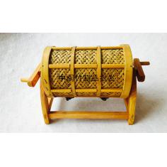 纯手工编织竹制品装饰 竹编 铁观音传统工艺制茶流程 工艺摆设品
