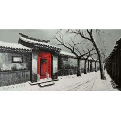 北京胡同    雪