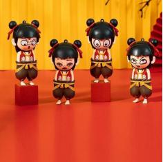 哪吒变脸娃娃创意玩偶摆件纪念品公仔解压搞怪钥匙扣批发 ，20个起批