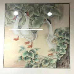 精品四尺斗方作品[庆祝][庆祝] 实力派画家羽墨老师，喜欢可以按自己需求题字，支持合影