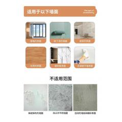 新款国潮麒麟镇宅招财高清装饰贴纸室内客厅门窗玄关墙上遮瑕贴画