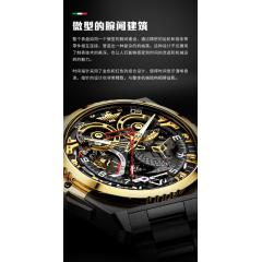 瑞士2025新款品牌腕表男士高档商务潮款多功能机械表全自动高配版